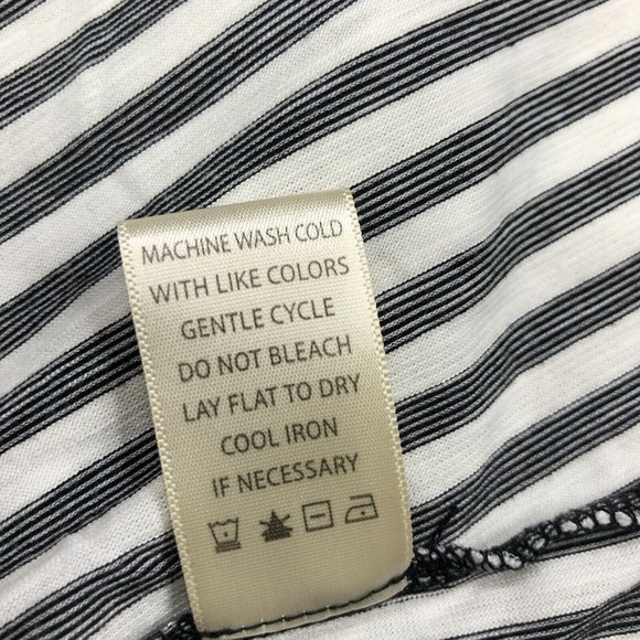 Max Studio Women 3/4 Sleeve Blouse Top Shirt Plus Size 1X Stripes M015 -19 - Picture 7 of 13